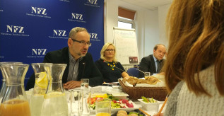 Zdjęcie prezesa NFZ Adam Niedzielskiego